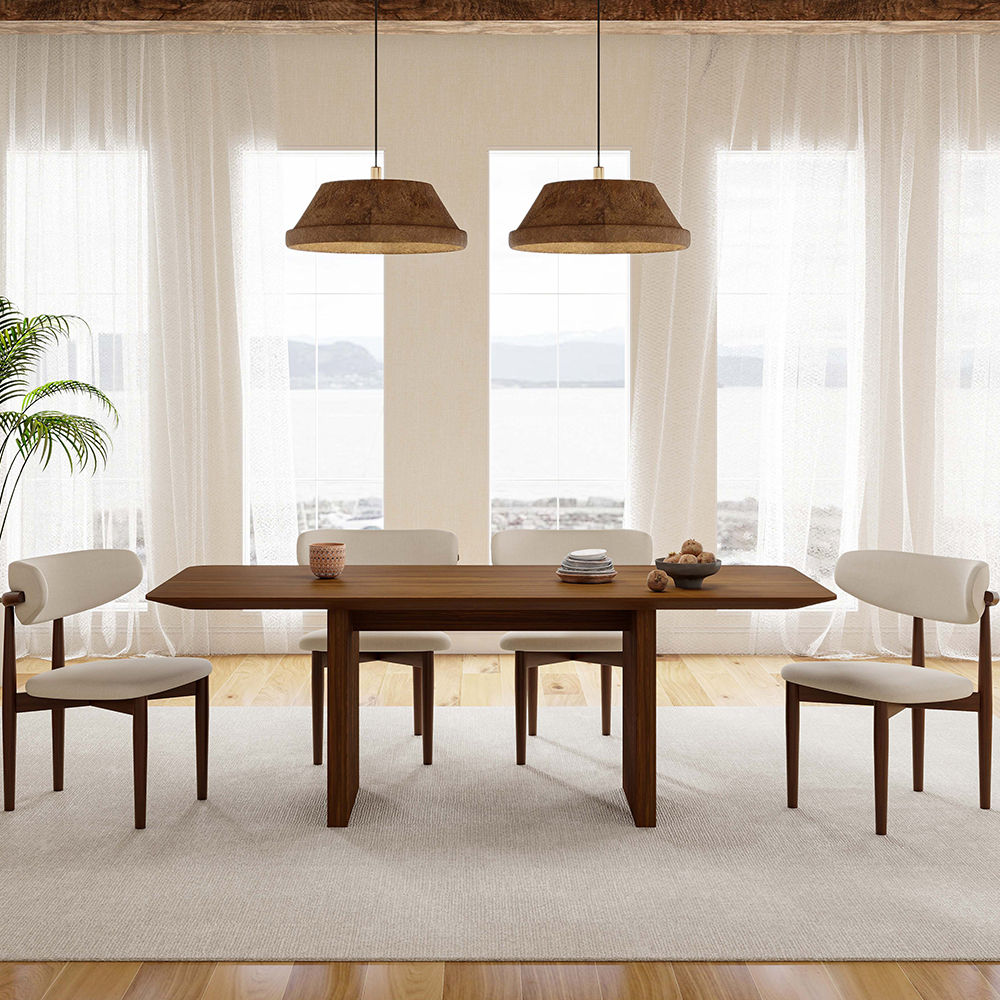 for 8 Walnut MDF Dining Tables