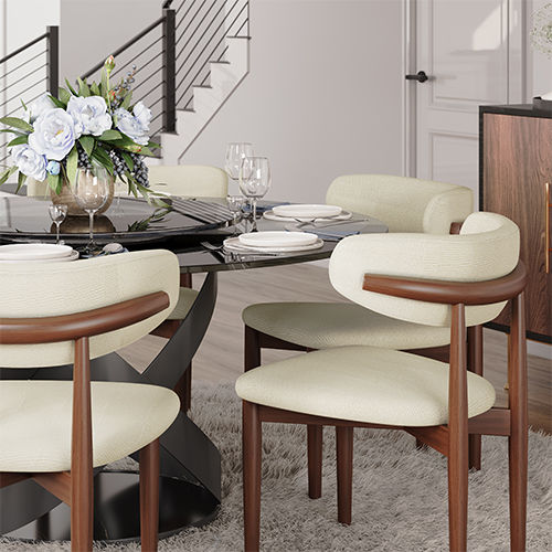 for 4 Gray Glass Dining Tables