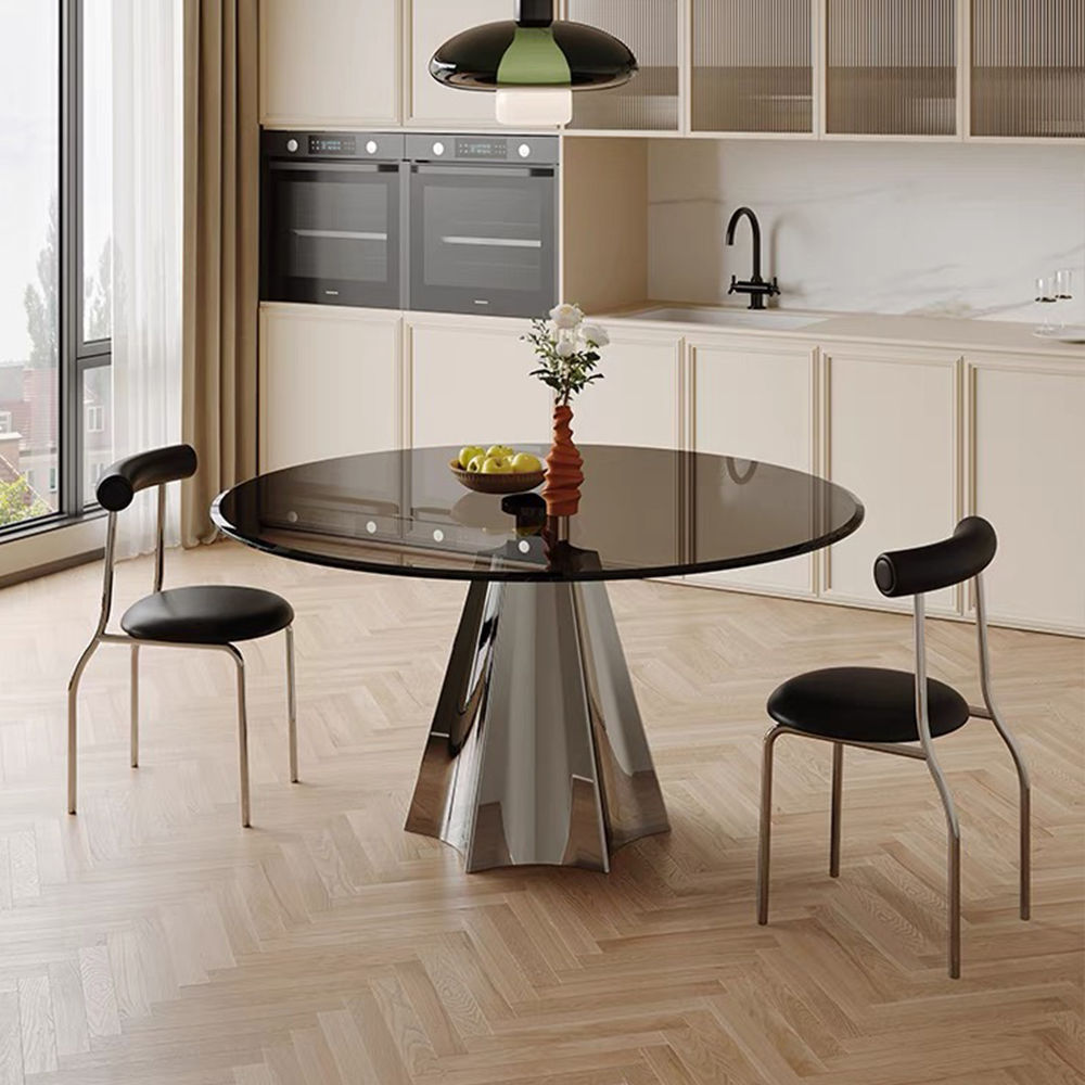 for 4 Black Glass Dining Tables