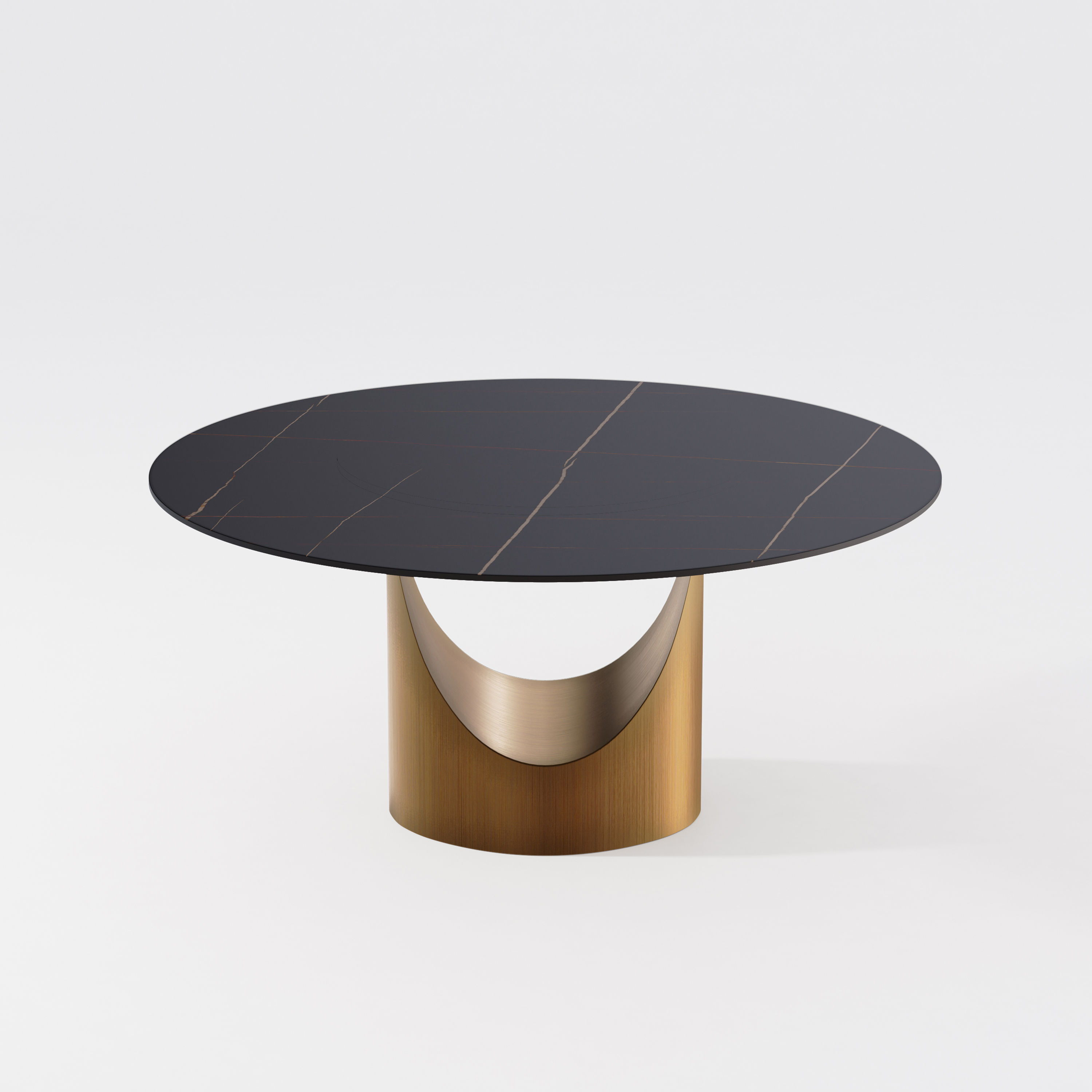 for 6 Black Matte Sintered Stone Dining Tables