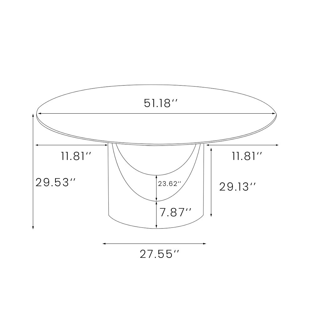 for 4 Black Matte Sintered Stone Dining Tables
