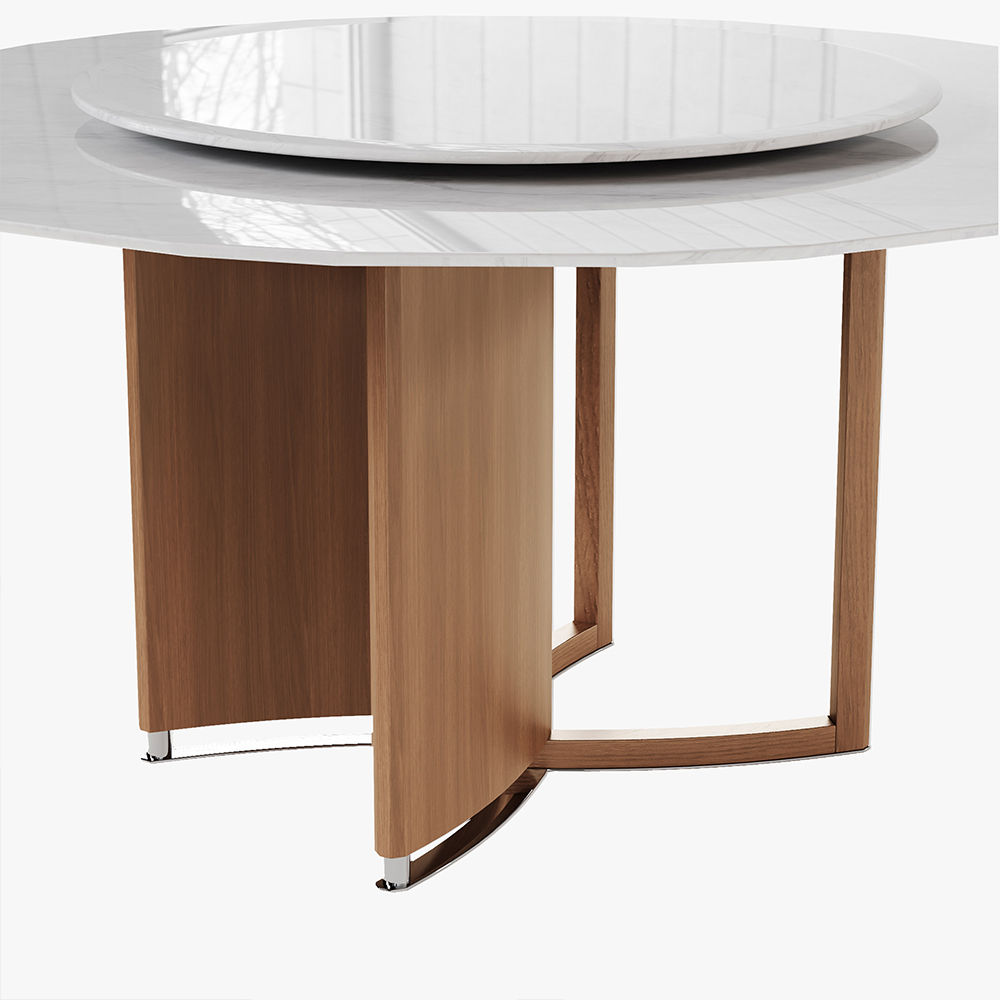 for 6 White Faux Marble Dining Tables