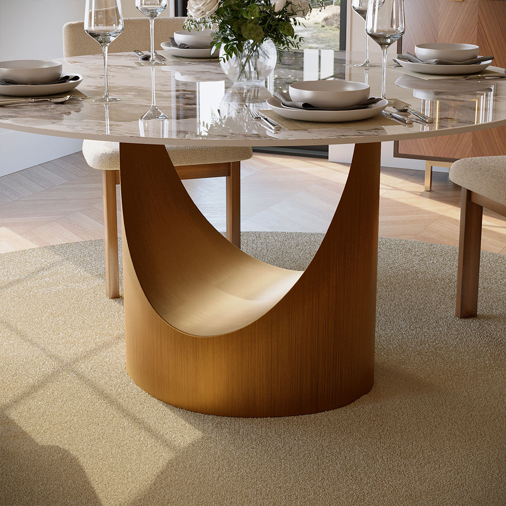Round Pandora Sintered Stone Dining Tables