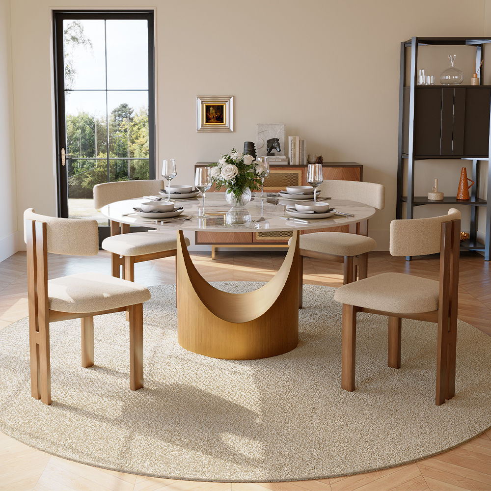 Modern Pandora Sintered Stone Dining Tables