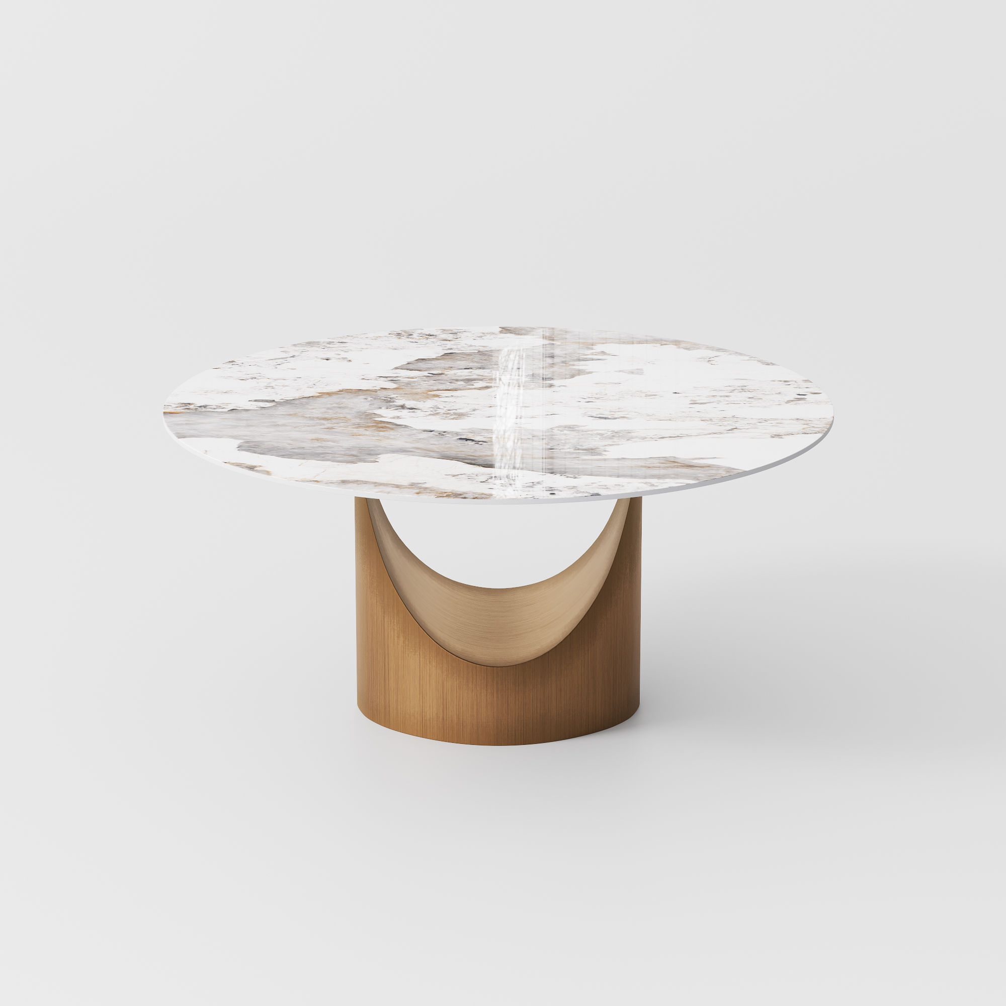 Metal Leg Pandora Sintered Stone Dining Tables