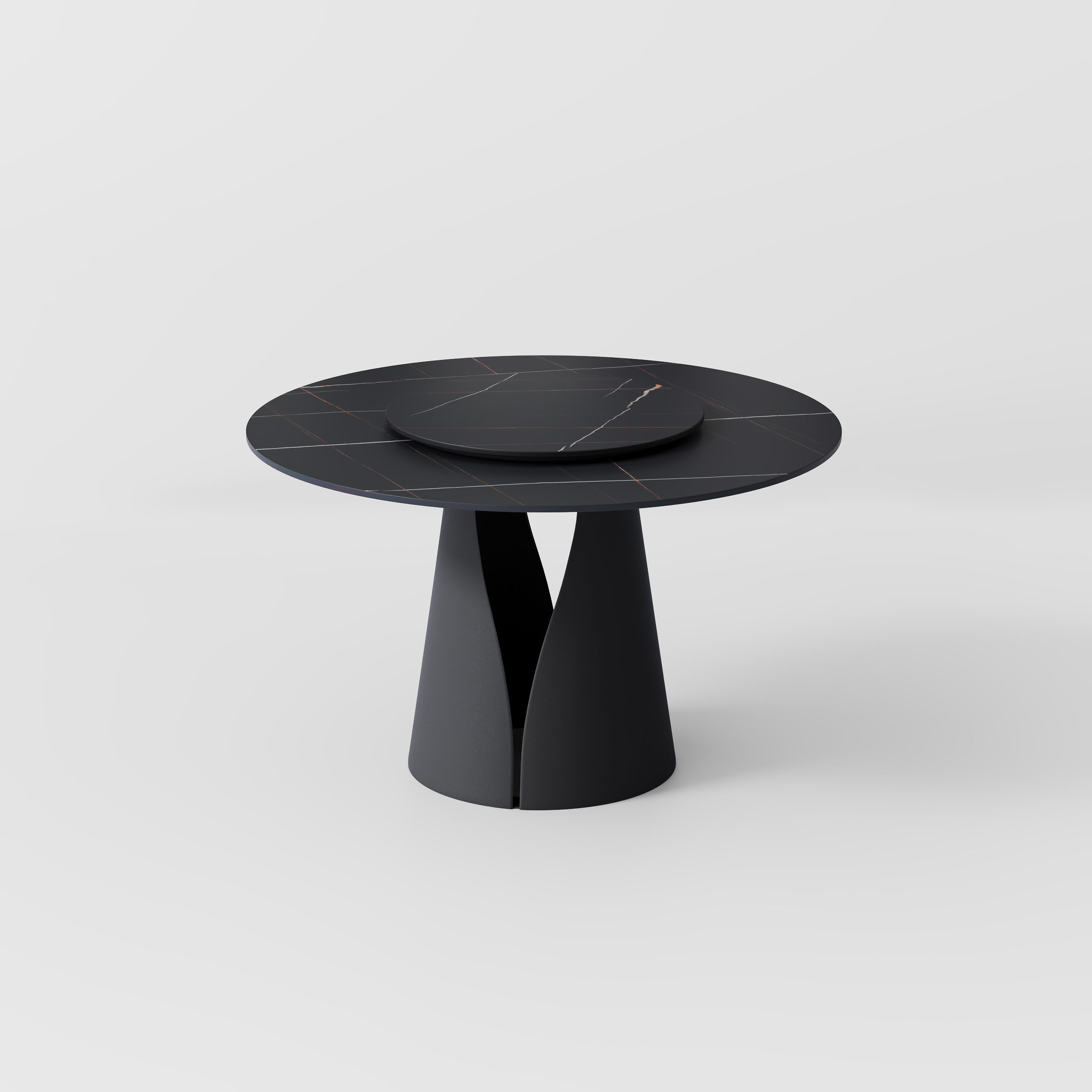 Black Sintered Stone Dining Tables