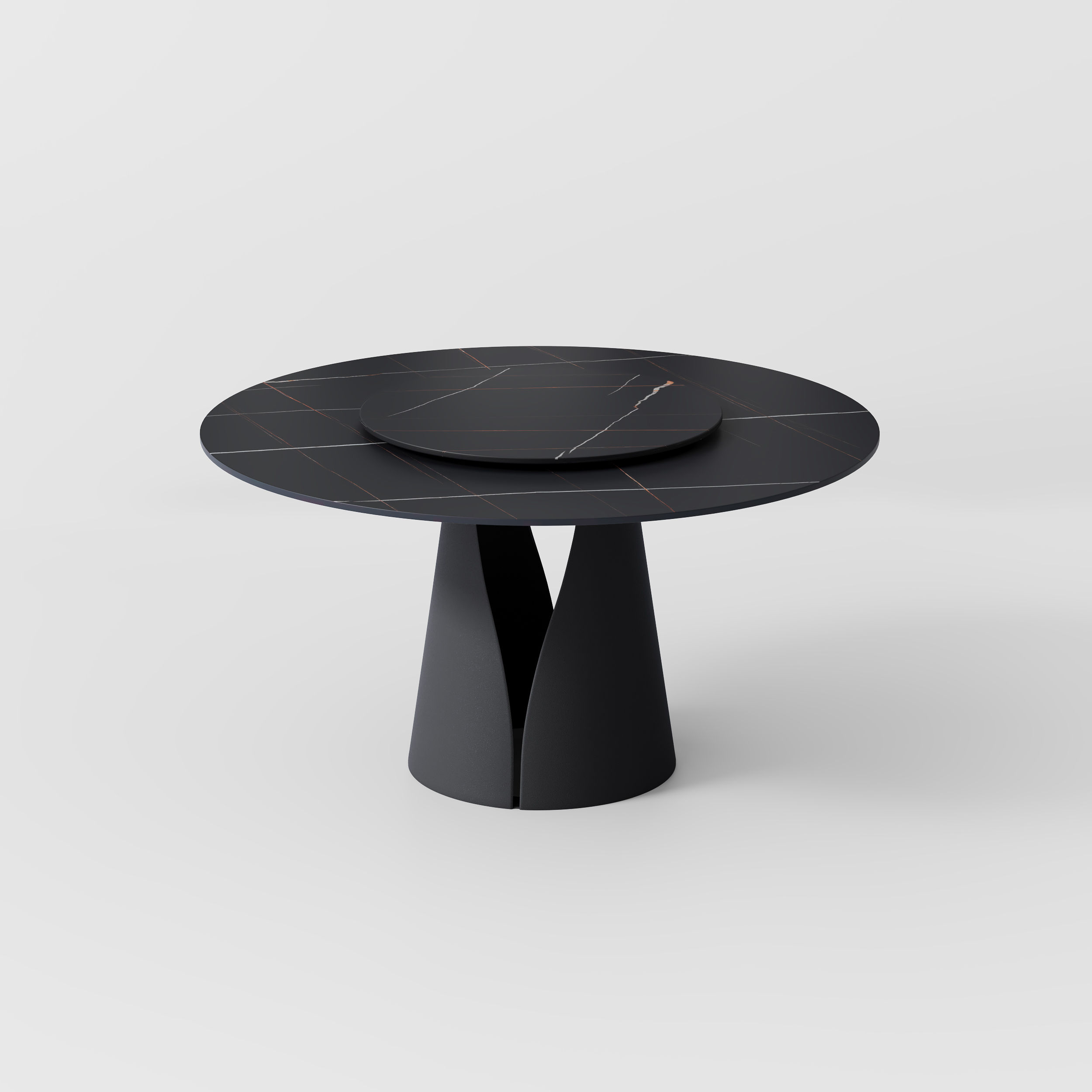 Black Sintered Stone Dining Tables