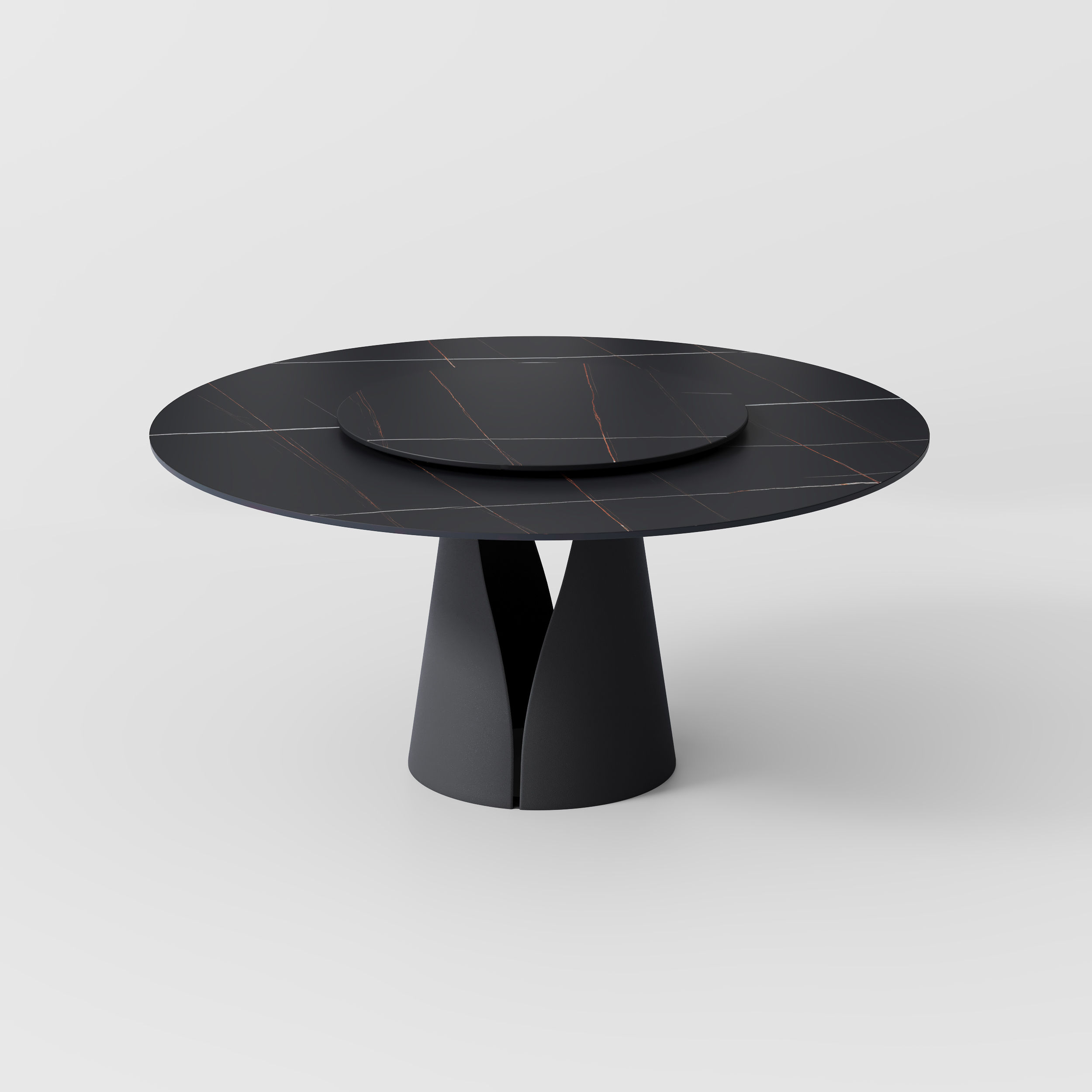 Black Sintered Stone Dining Tables
