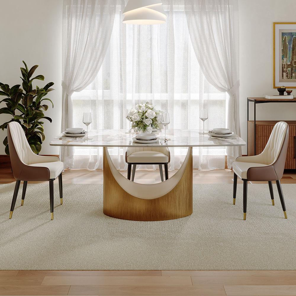 for 4 Pandora Sintered Stone Dining Tables
