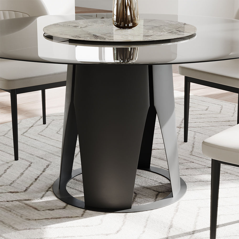 Glass Gray Glass Dining Tables