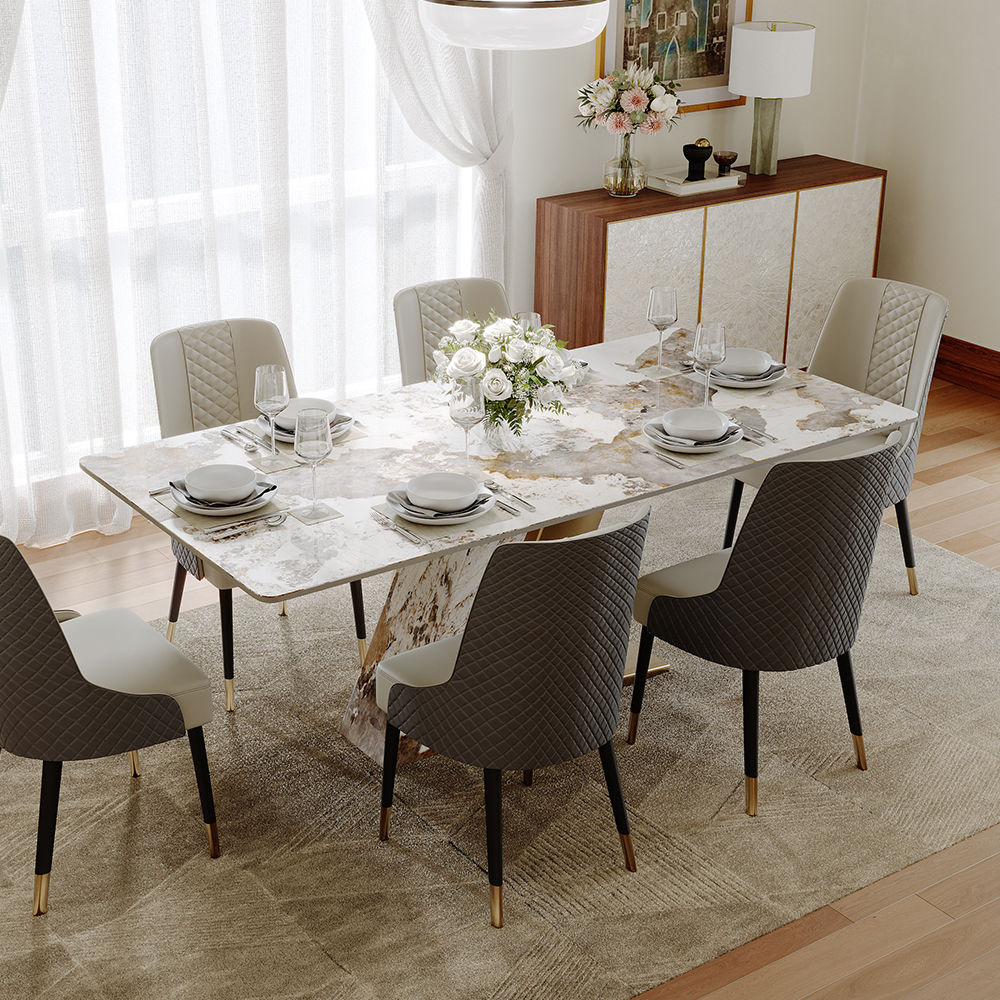 Modern Pandora Sintered Stone Dining Tables