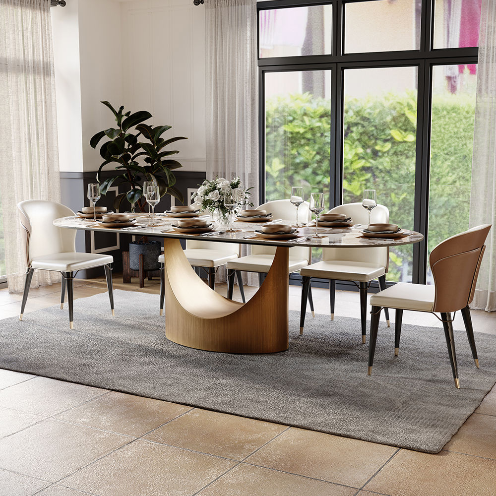 for 6 Pandora Sintered Stone Dining Tables
