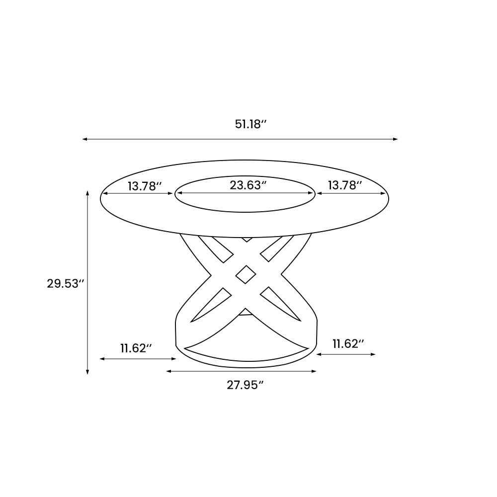 Sintered Stone Gray Tempered Glass Dining Tables
