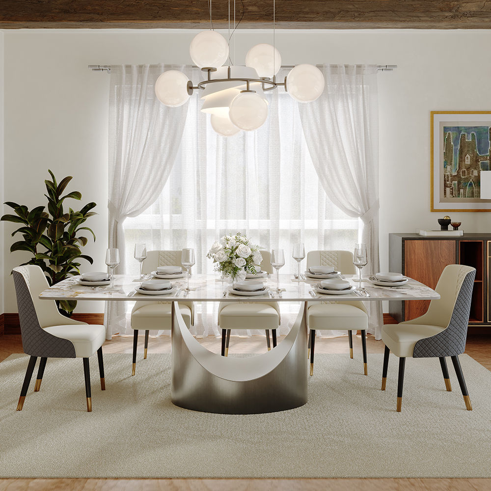 for 8 Pandora Sintered Stone Dining Tables