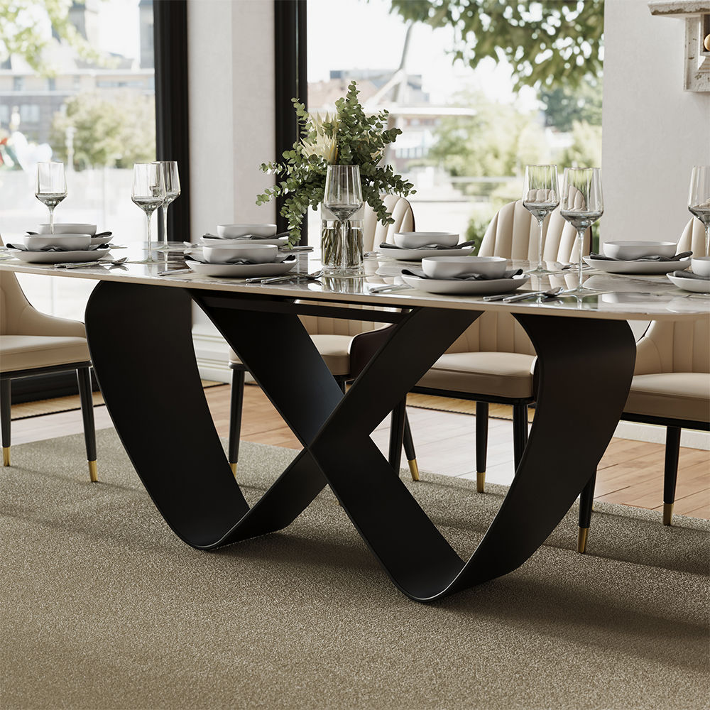 Modern Luxury Pandora Sintered Stone Dining Tables