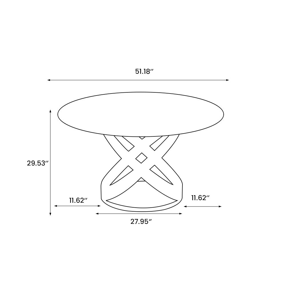Walnut Color MDF Dining Tables