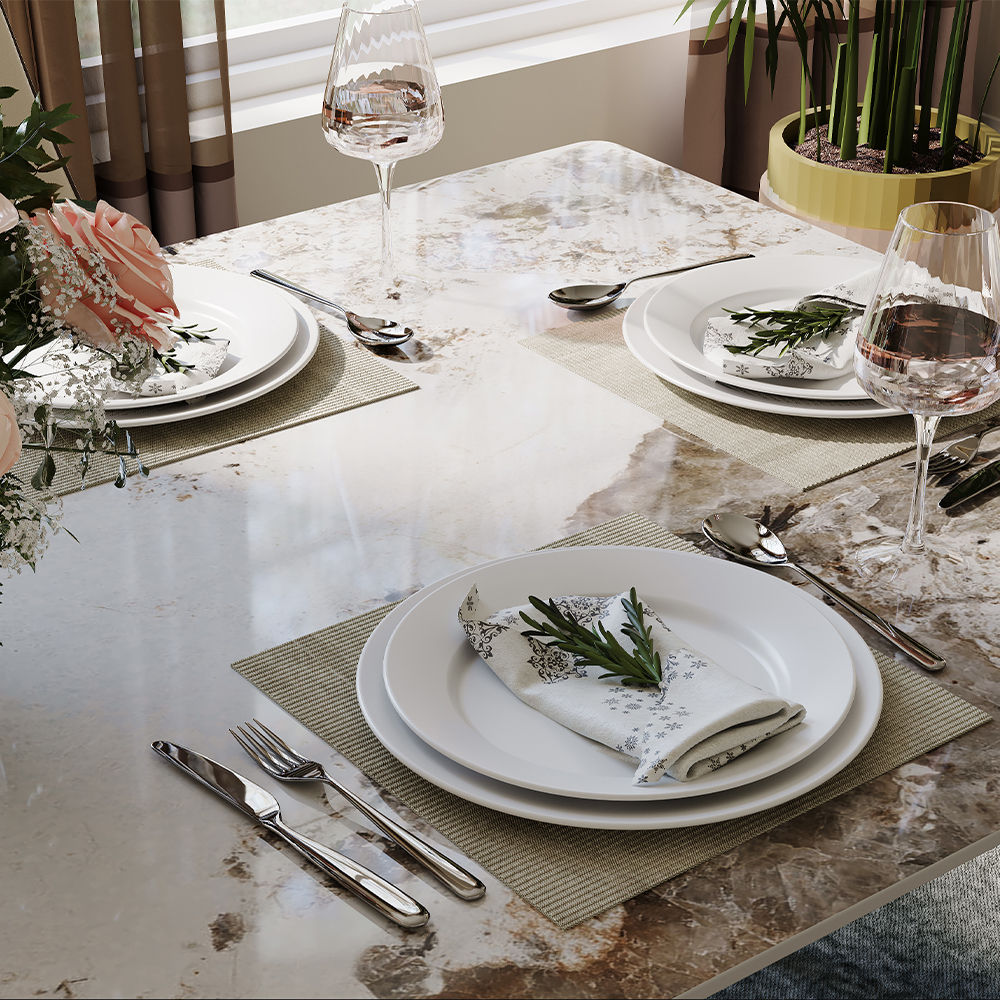 for 6 Pandora Sintered Stone Dining Tables