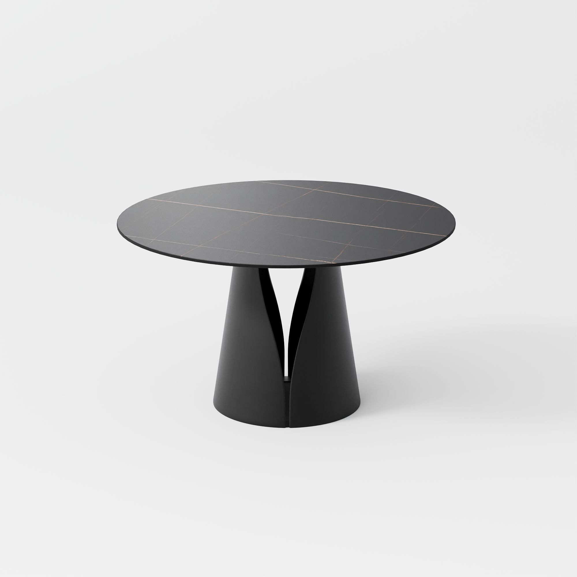 for 4 Black Sintered Stone Dining Tables