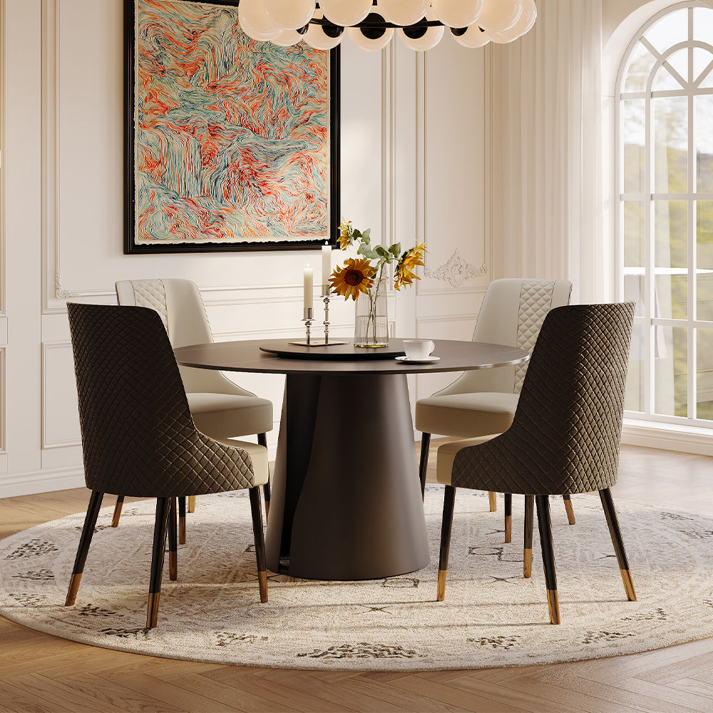 Sintered Stone Black Sintered Stone Dining Tables