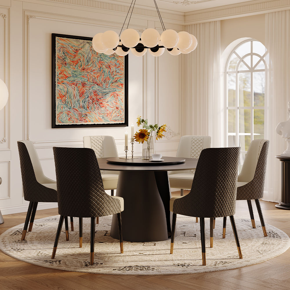 Sintered Stone Black Sintered Stone Dining Tables