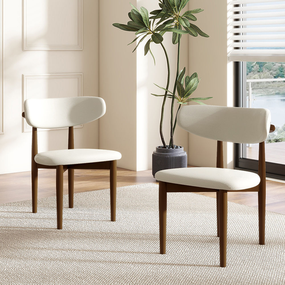 Modern Minimalist White Sintered Stone Dining Tables