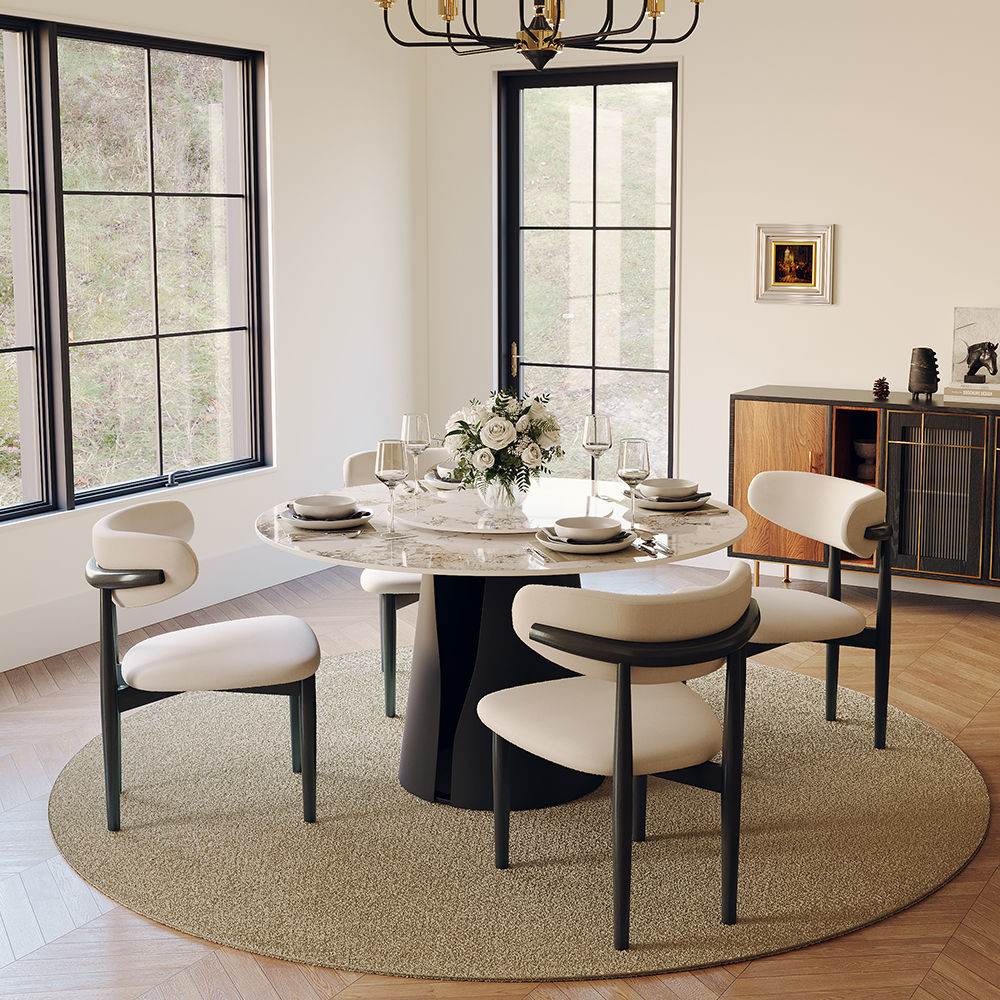 Modern Pandora Sintered Stone Dining Tables