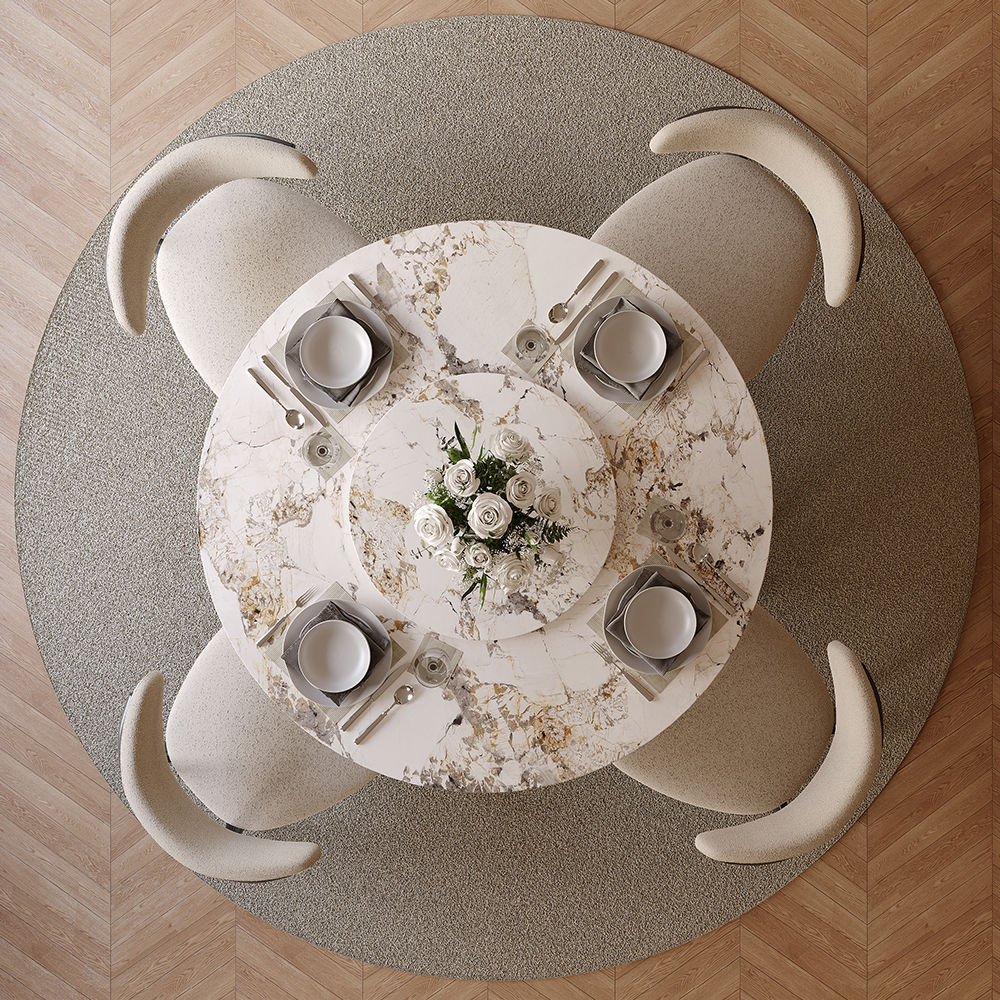 Modern Pandora Sintered Stone Dining Tables