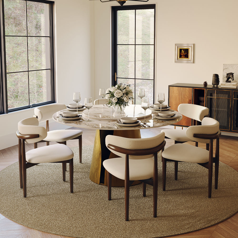 Sintered Stone Pandora & Bronze Sintered Stone Dining Tables