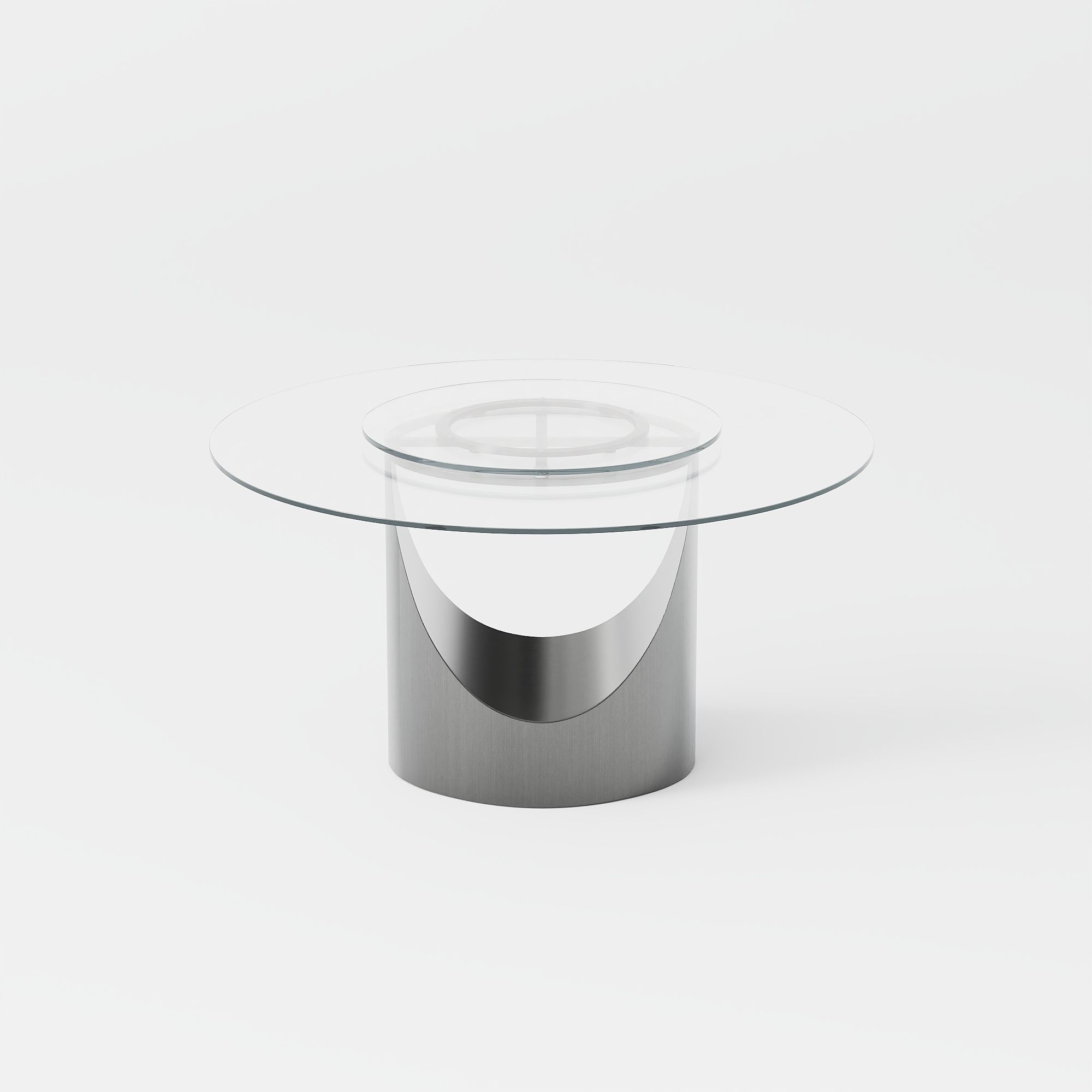 Clear Tempered Glass Dining Tables