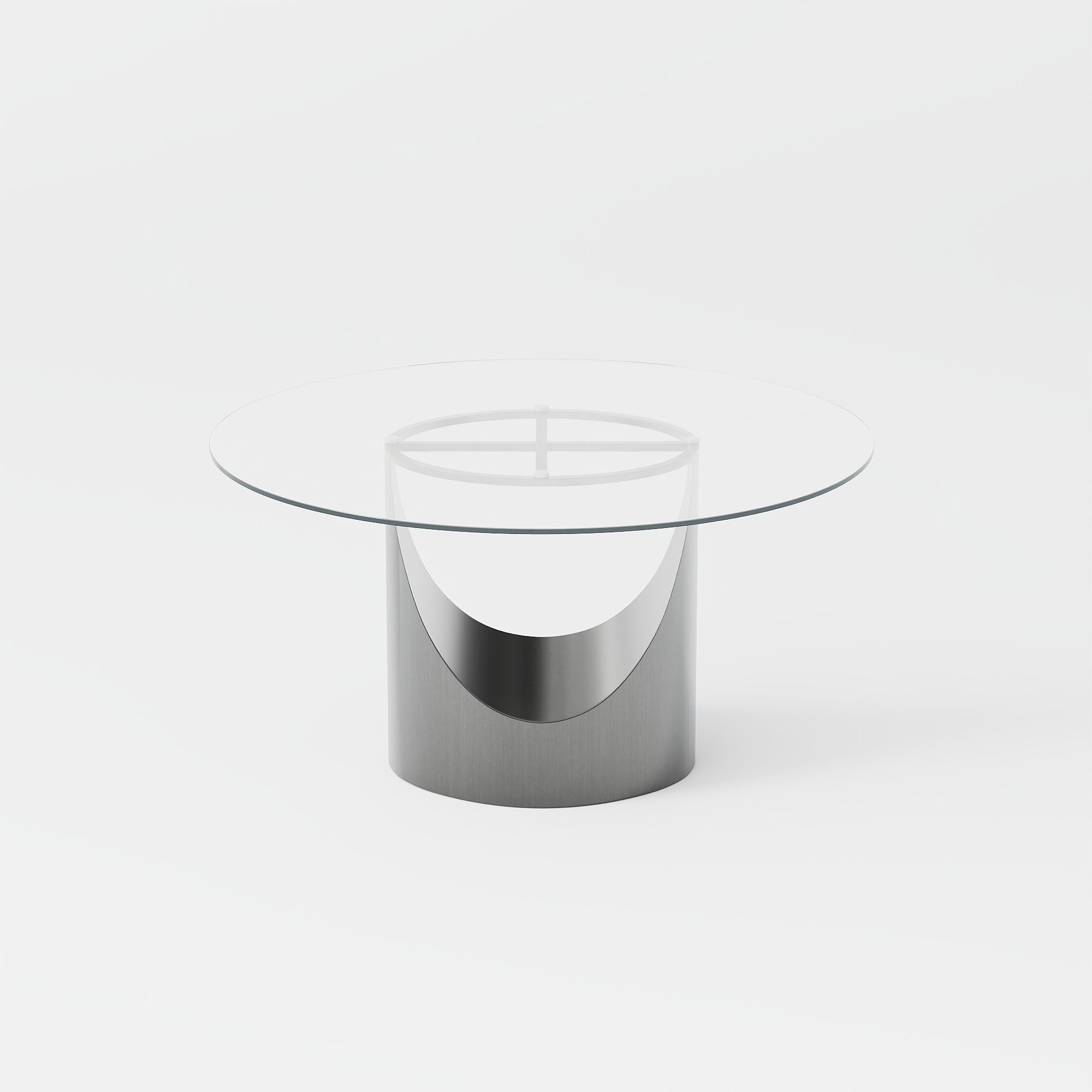 Clear Tempered Glass Dining Tables