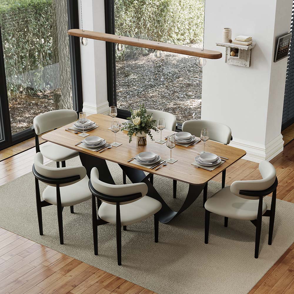 Walnut Color Plywood Dining Tables