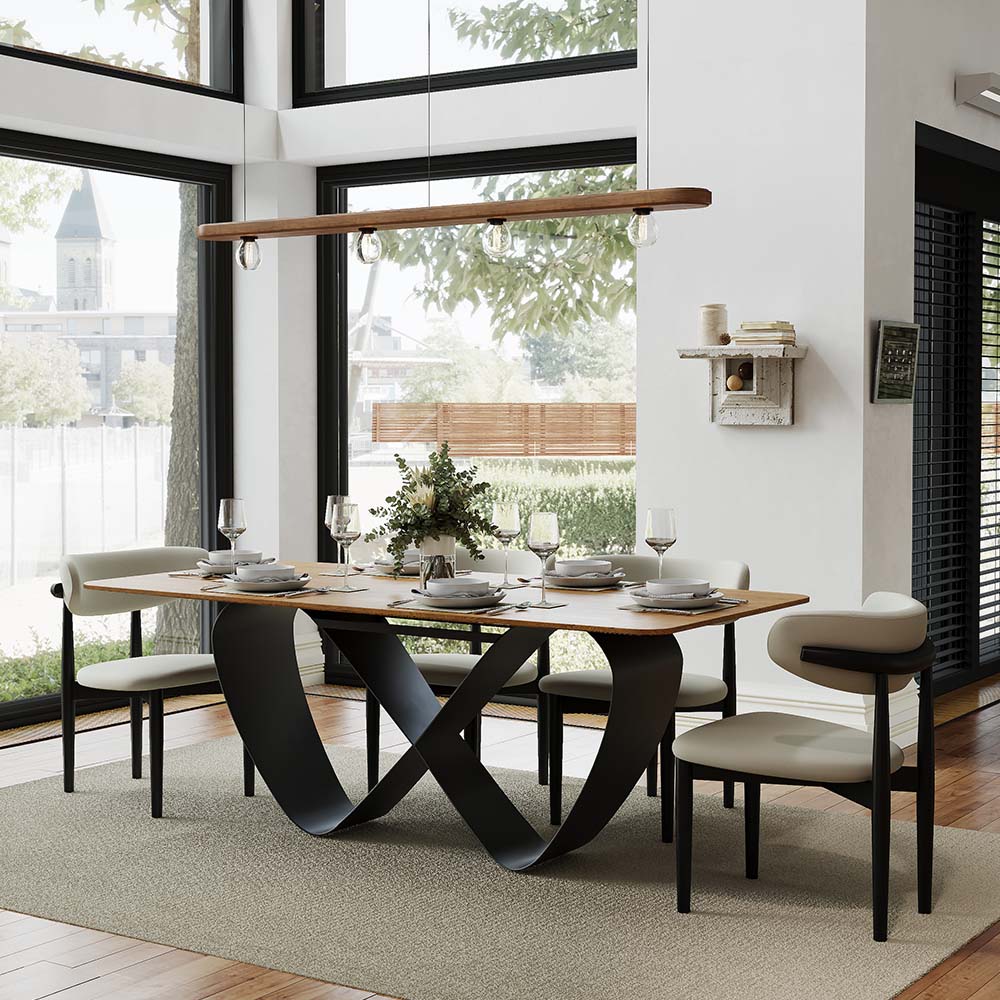 Walnut Color Plywood Dining Tables
