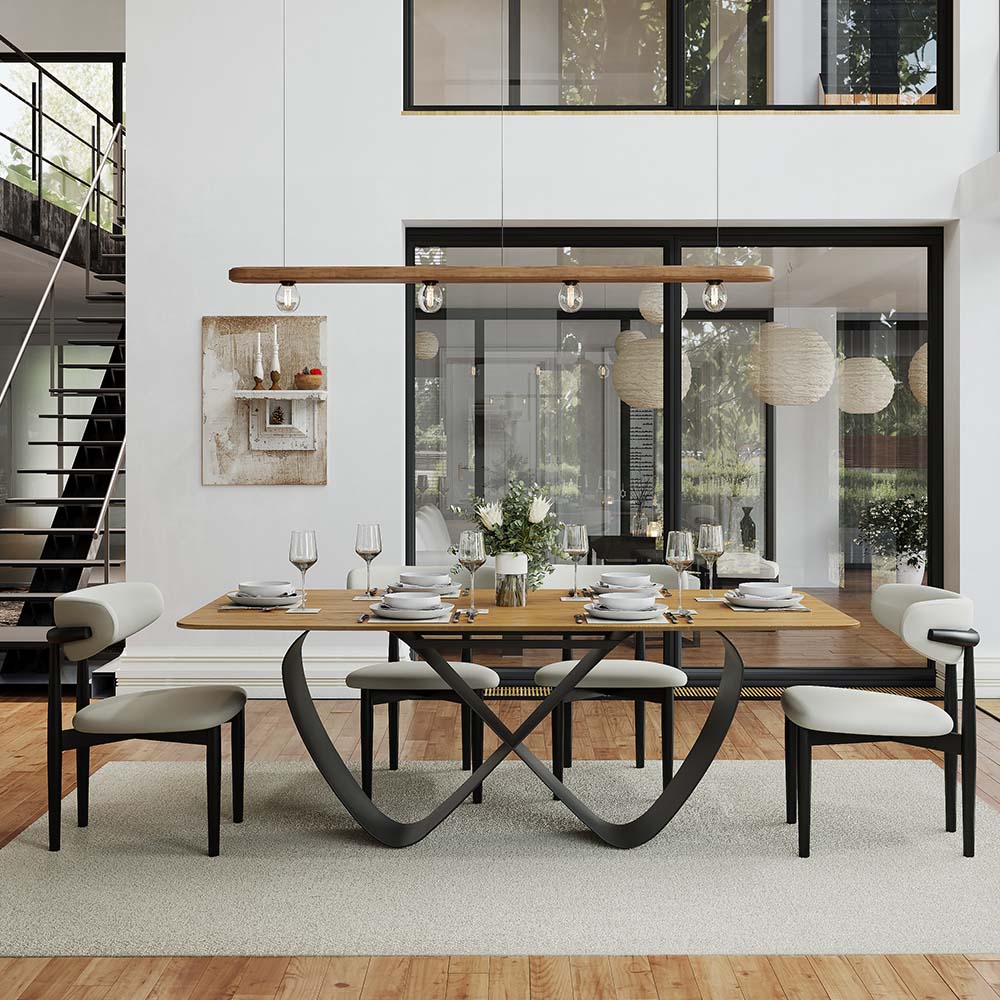 Walnut Color Plywood Dining Tables