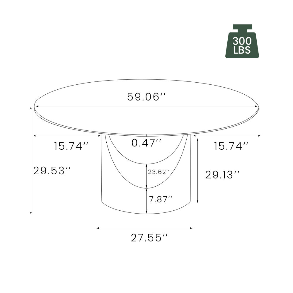 Modern White Sintered Stone Dining Tables