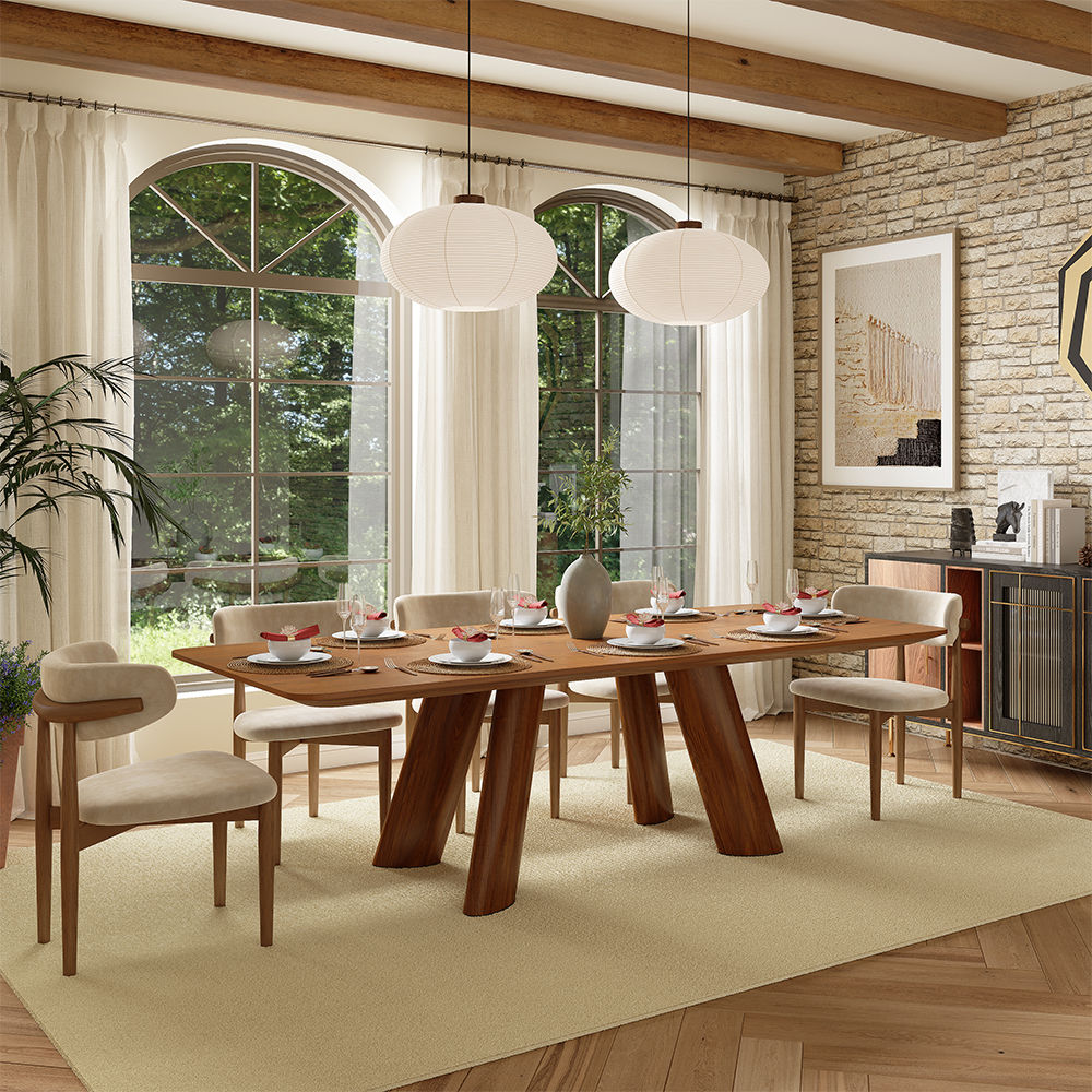 for 10 Walnut MDF Dining Tables