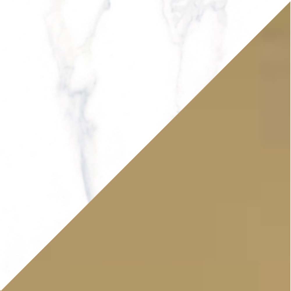 White & Gold