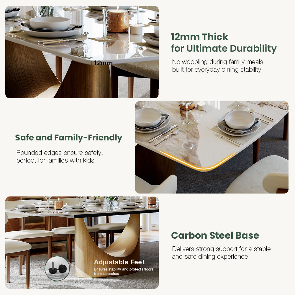 Hobart Pandora Sintered Stone Dining Tables