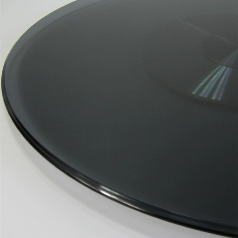 Smoked Gray Tempered Glass Dining Tables
