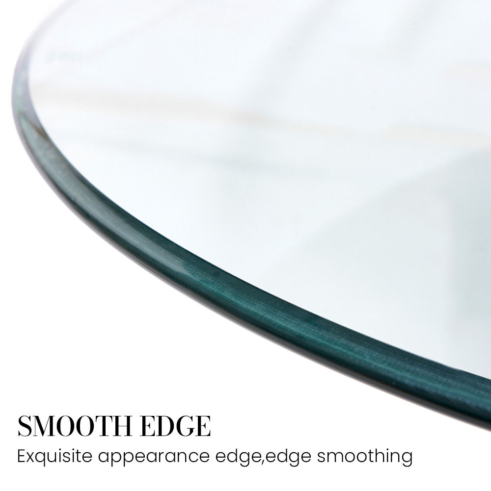 Clear Tempered Glass Dining Tables