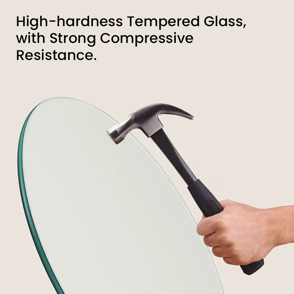 Clear Tempered Glass Dining Tables