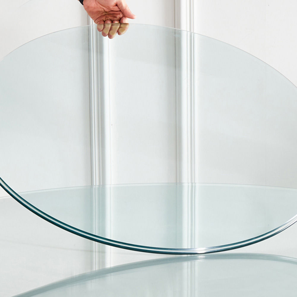 Clear Tempered Glass Dining Tables