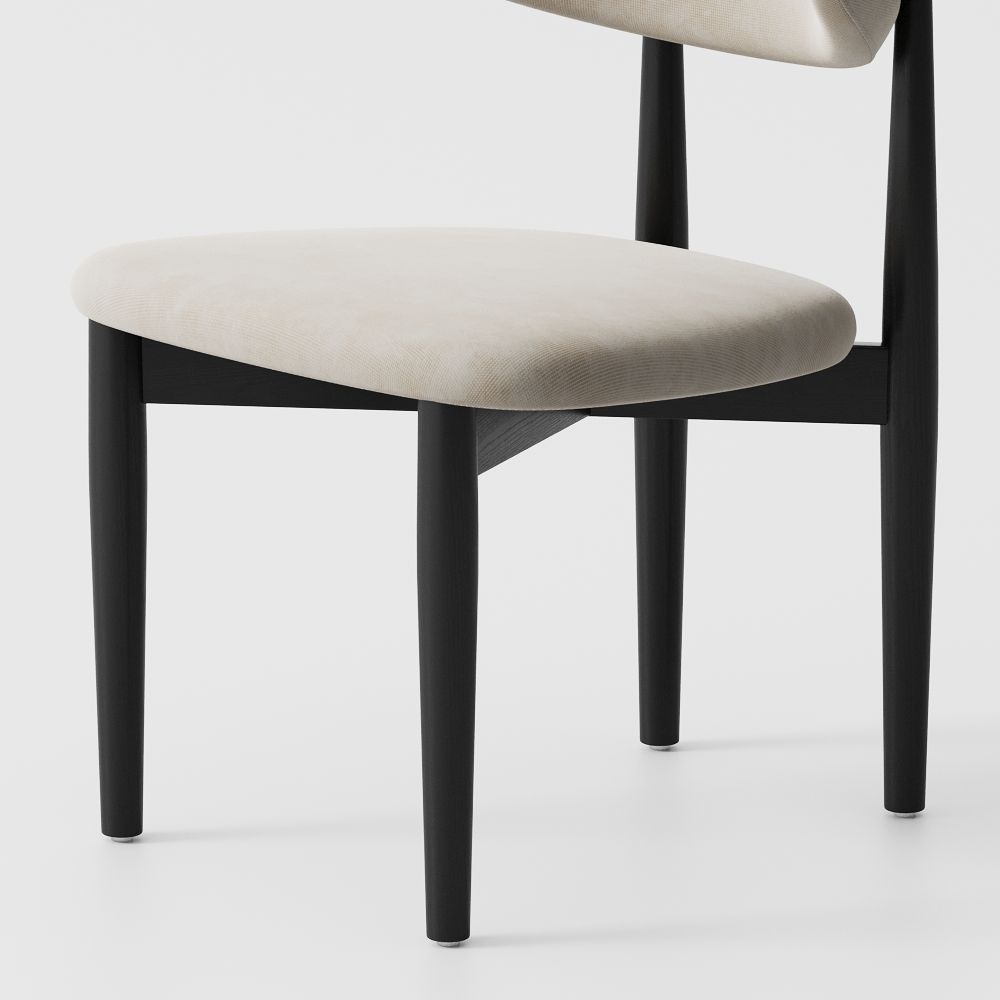 Black Black Matte Sintered Stone Dining Tables