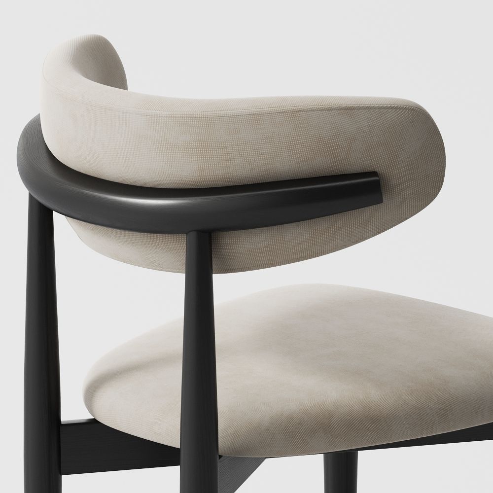 Gray Black Matte Sintered Stone Dining Tables