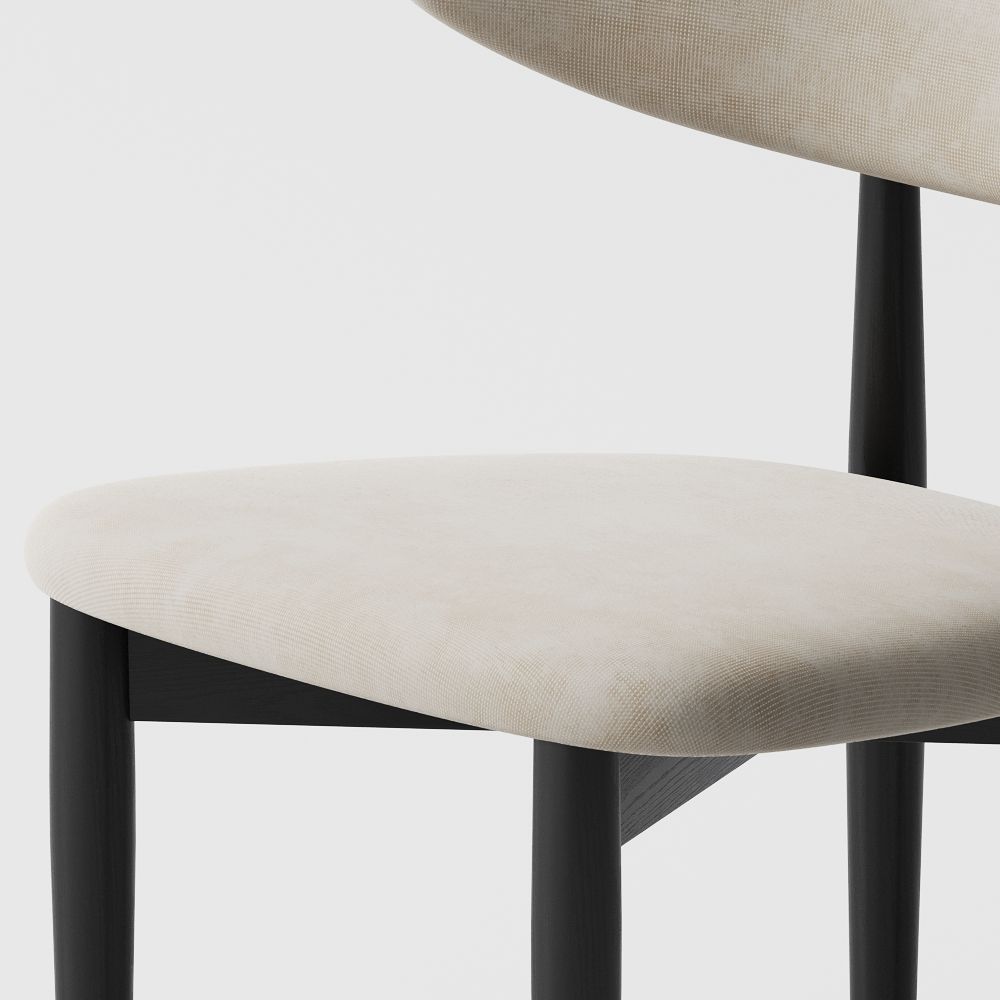 Hobart Black Matte Sintered Stone Dining Tables