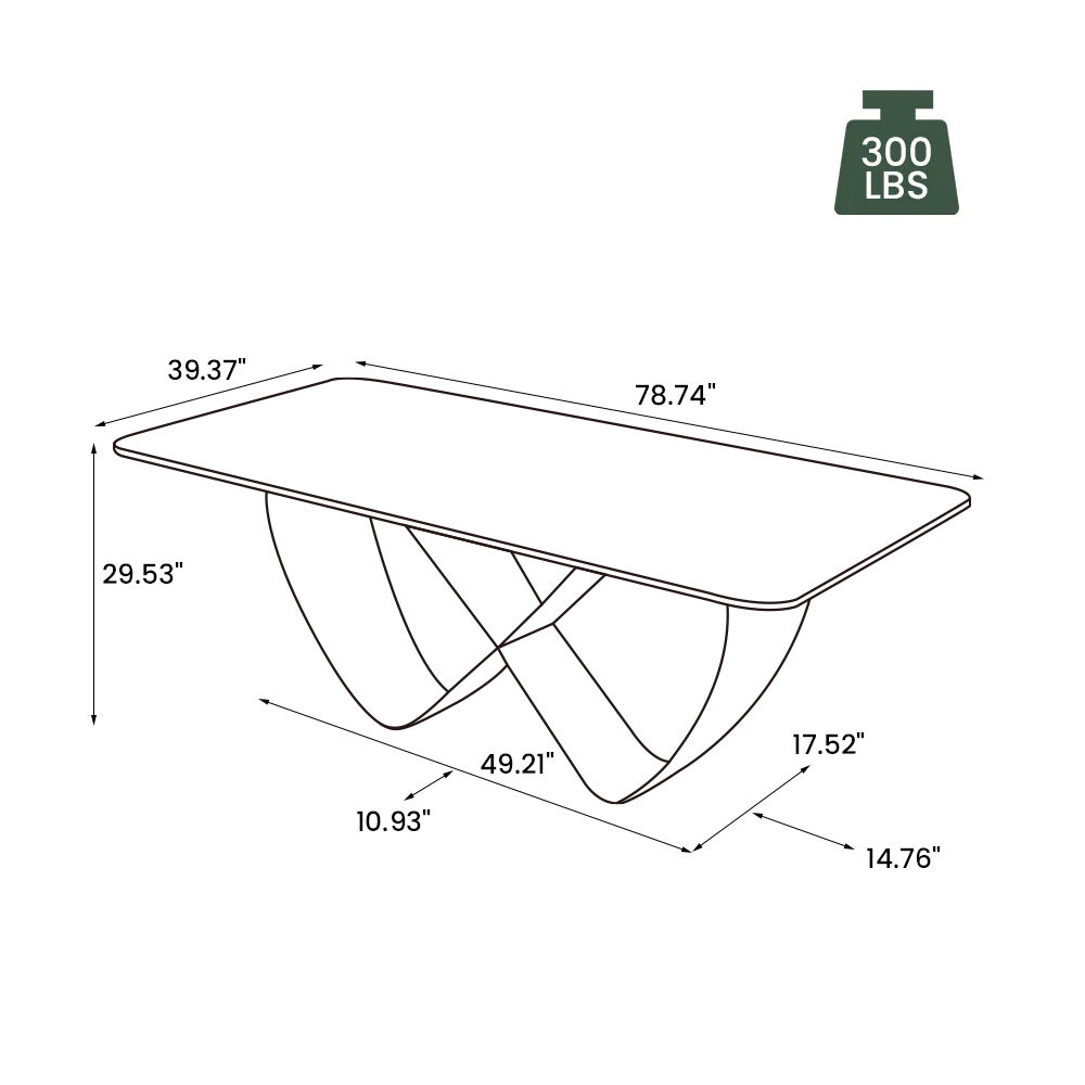 for 6 Walnut Color Plywood Dining Tables