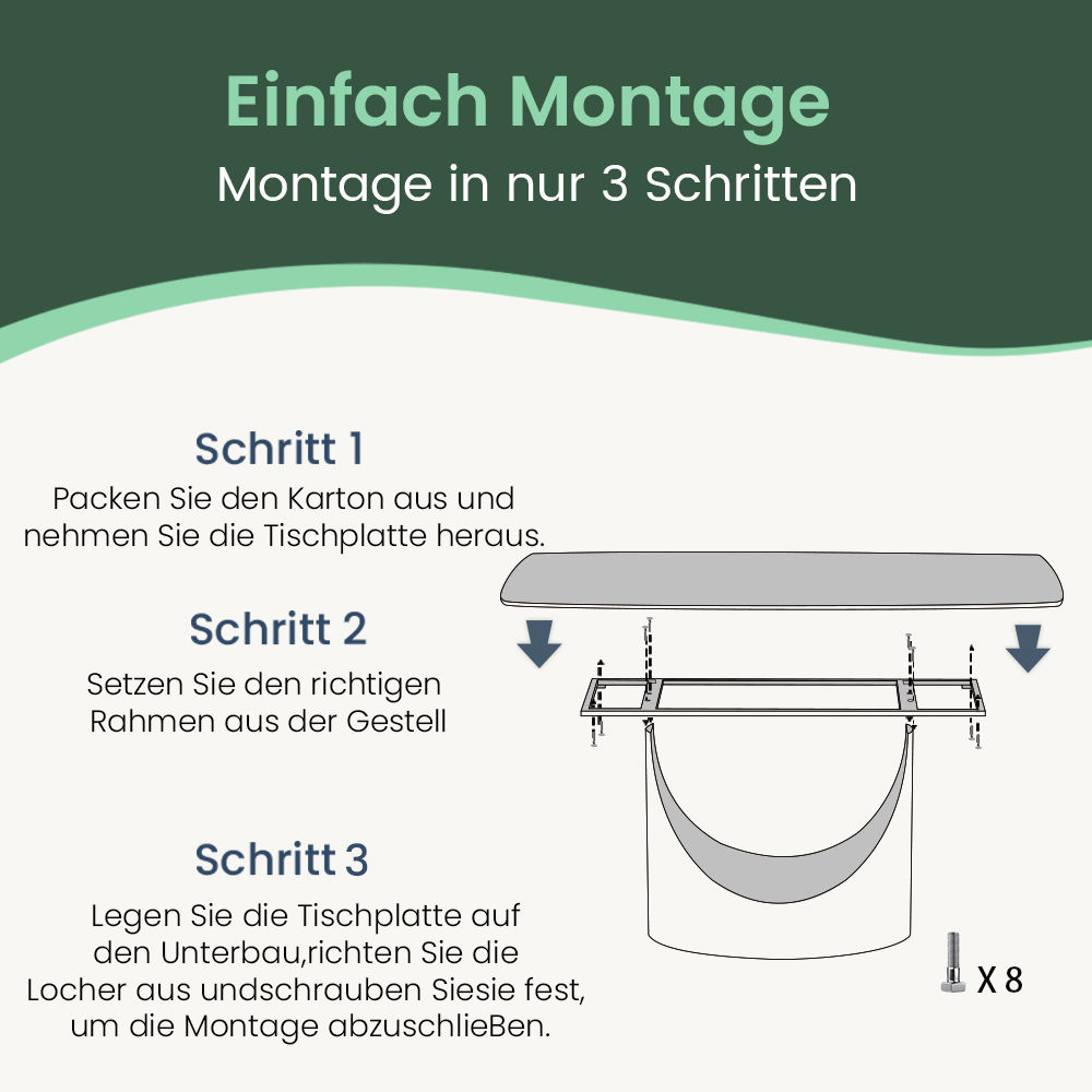 Modern Glänzendes Weiß Sinterstein Esstische