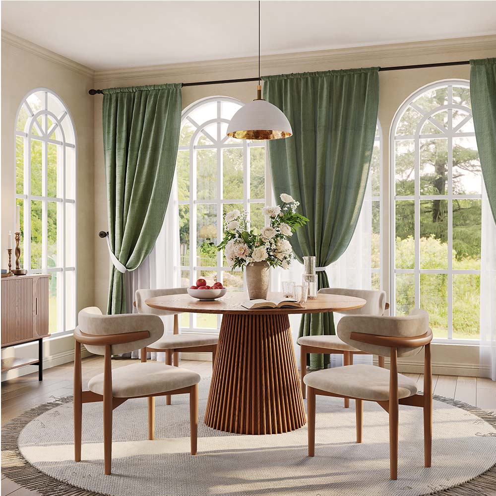 Walnut Color Walnut Color Plywood Dining Tables