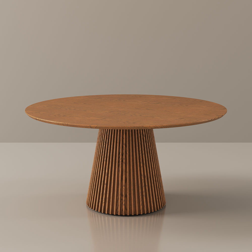 for 6 Walnut Color Plywood Dining Tables