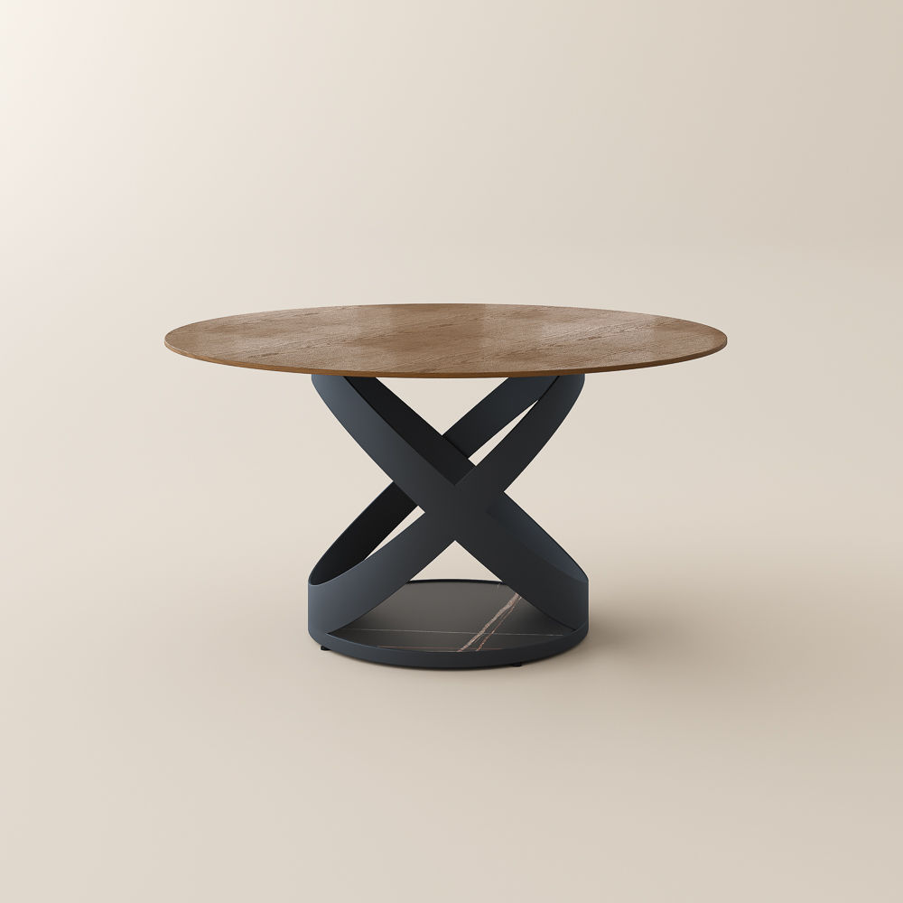 Partial Assembly Required Walnut Color Plywood Dining Tables