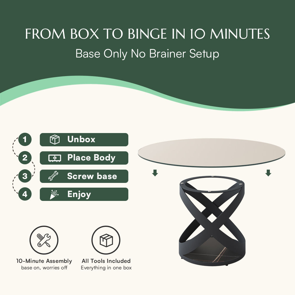Office Clear Tempered Glass Dining Tables